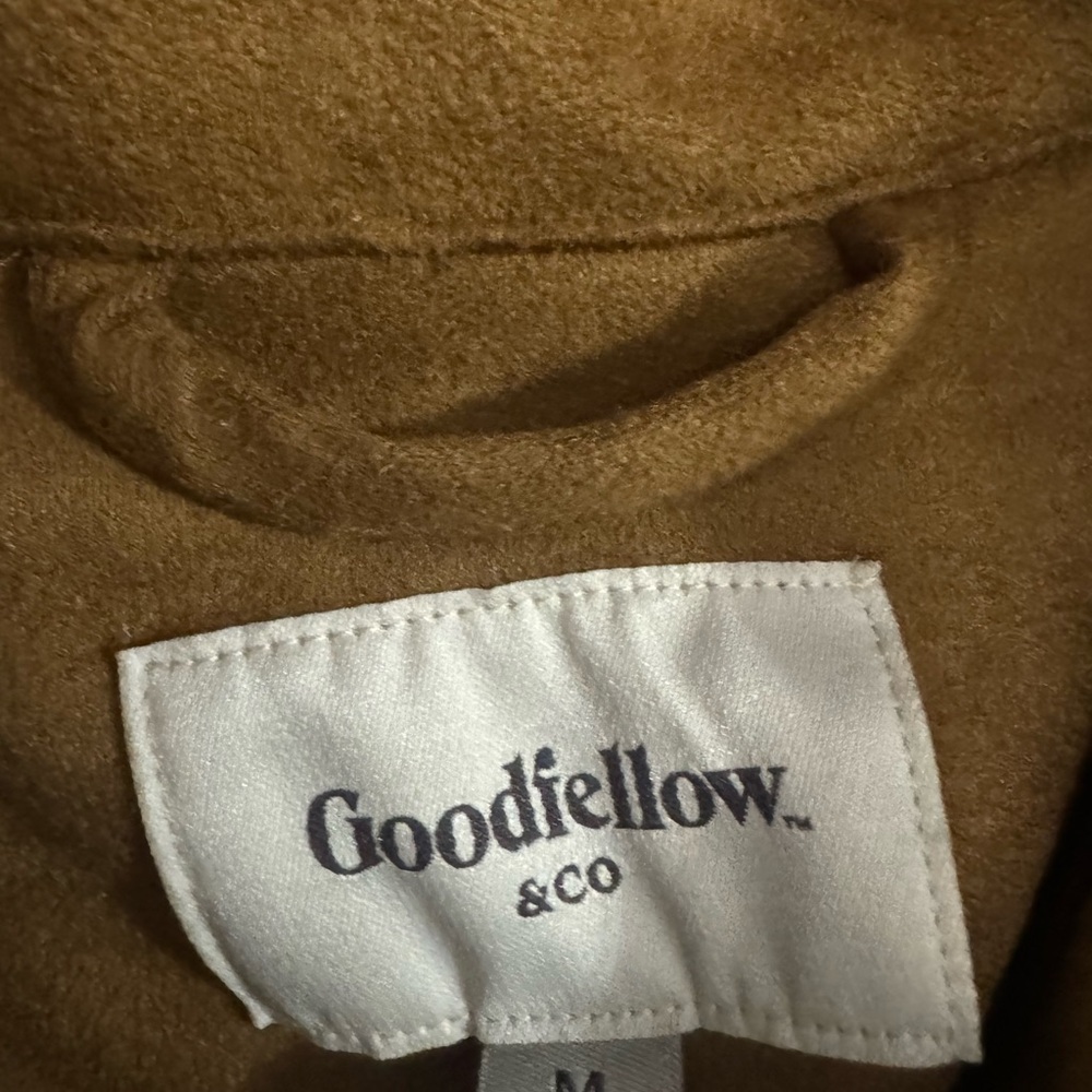 Goodfellow Tan Jacket Coat Medium - image 2